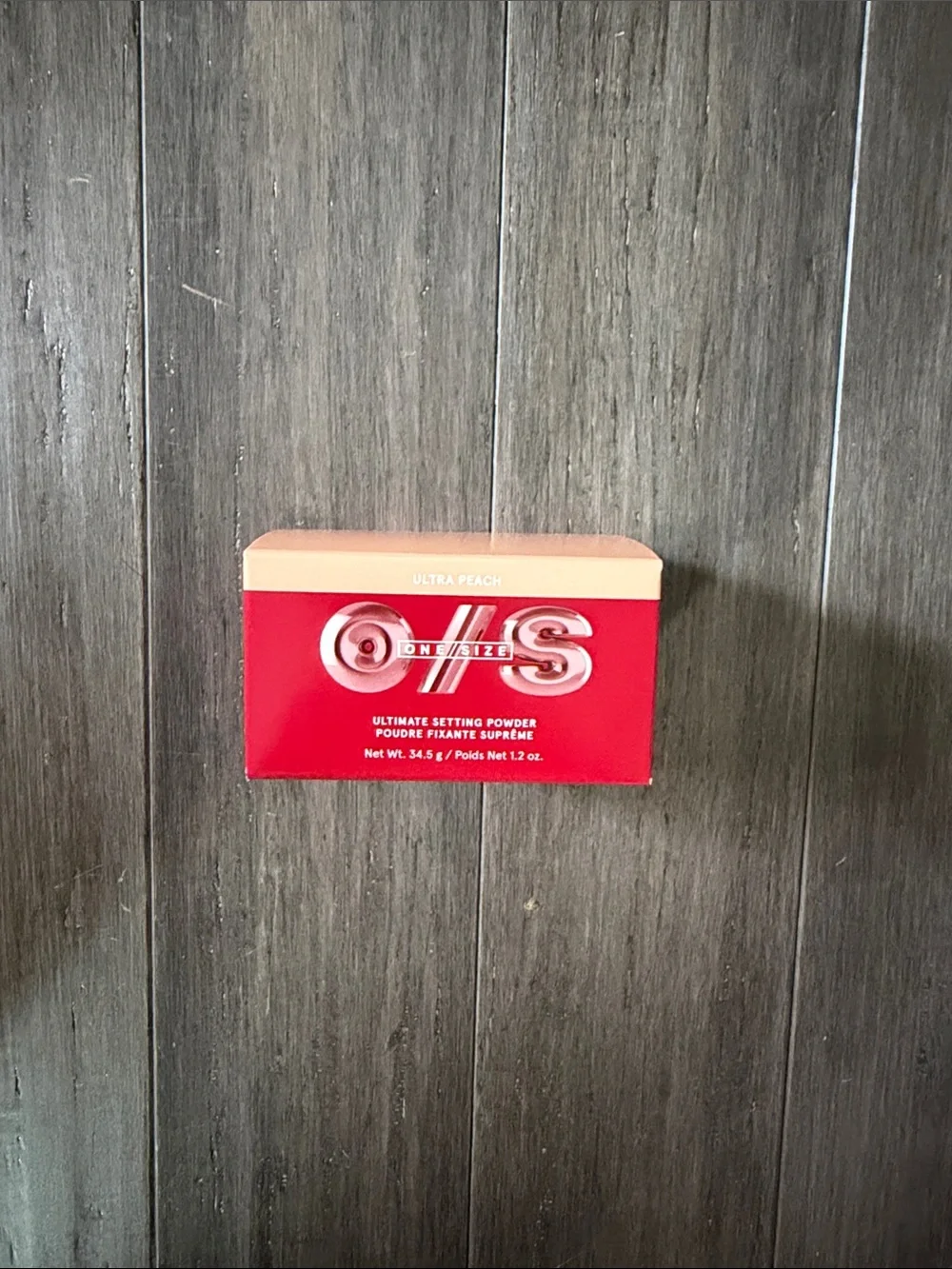 ONE/SIZE Ultimate Setting Powder - Ultra Peach Packaging NEVER USED/OPENED